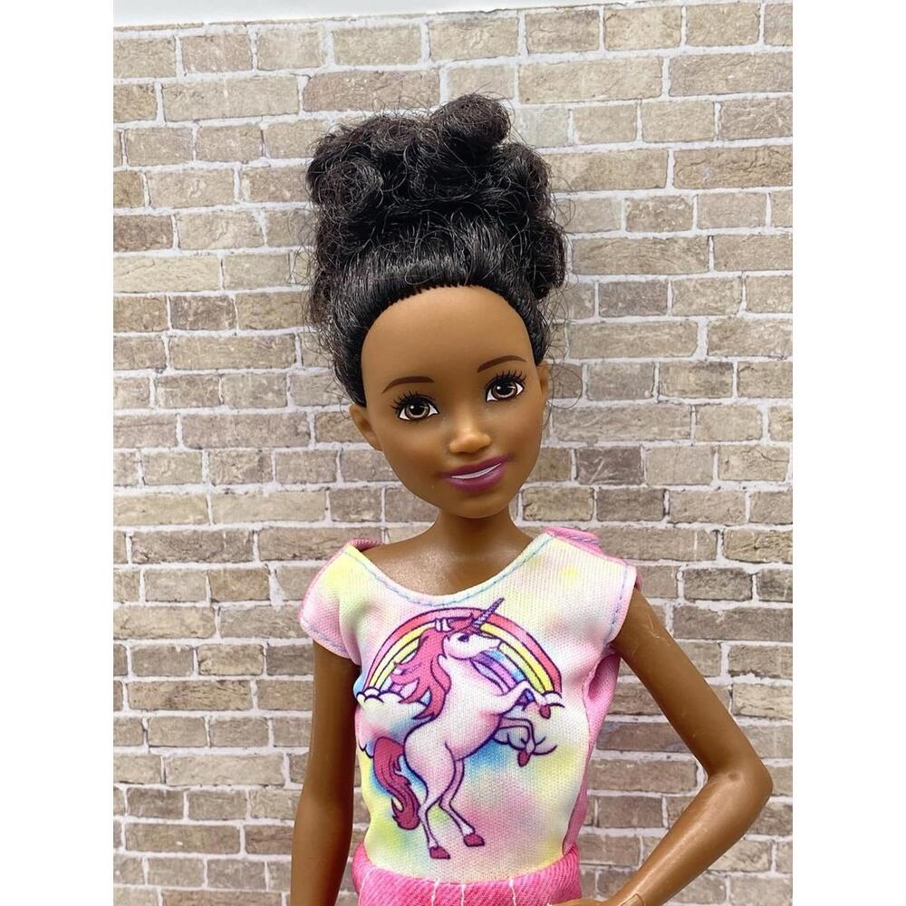 BARBIE SKIPPER DOLL Babysitters Inc 2017 FHY91 African American Redressed